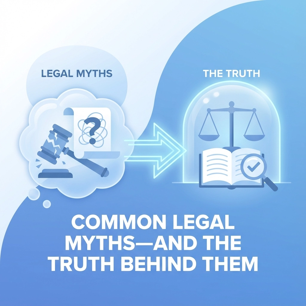 Common Legal Myths: And the Truth Behind Them